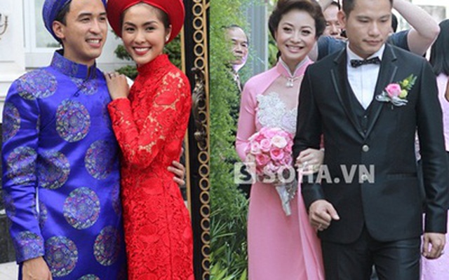 Mỹ nhân Việt diện áo dài cưới đẹp nhất năm 2012
